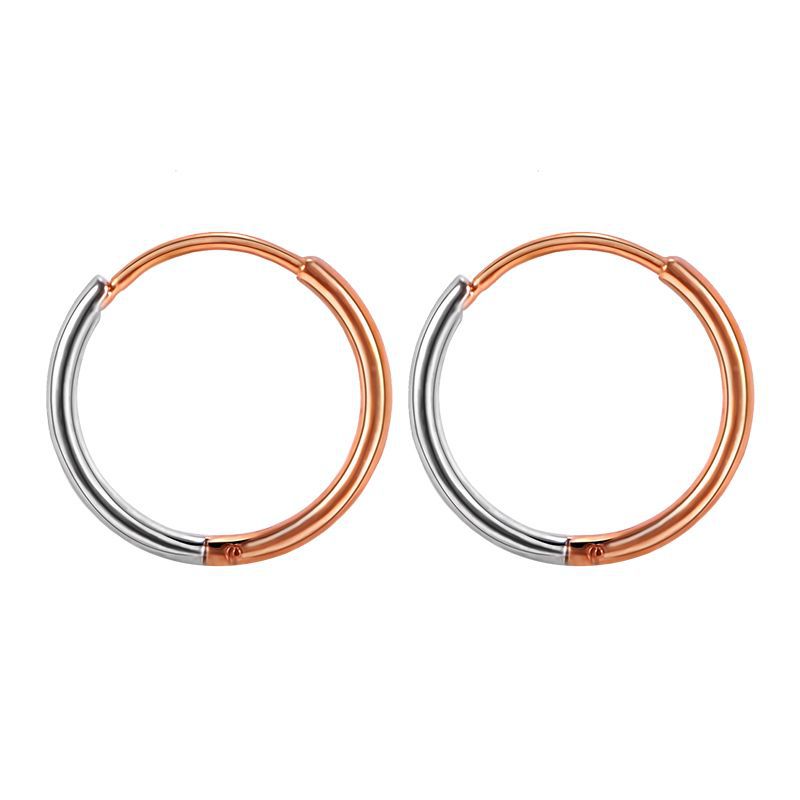 Pendientes de color de acero inoxidable al por mayor 1.2 mm de diámetro de acero inoxidable